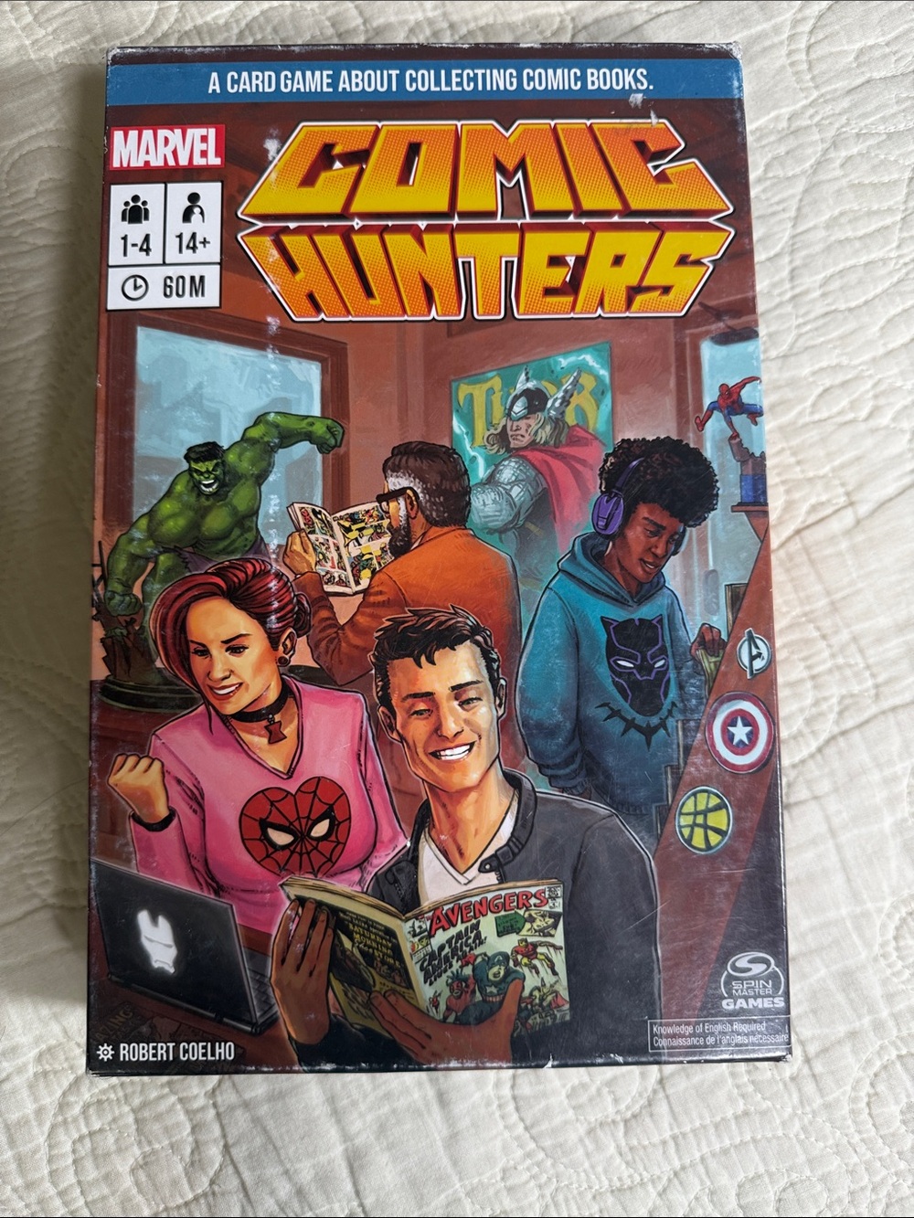Marvel Comic Hunters Card Game - pre owned
